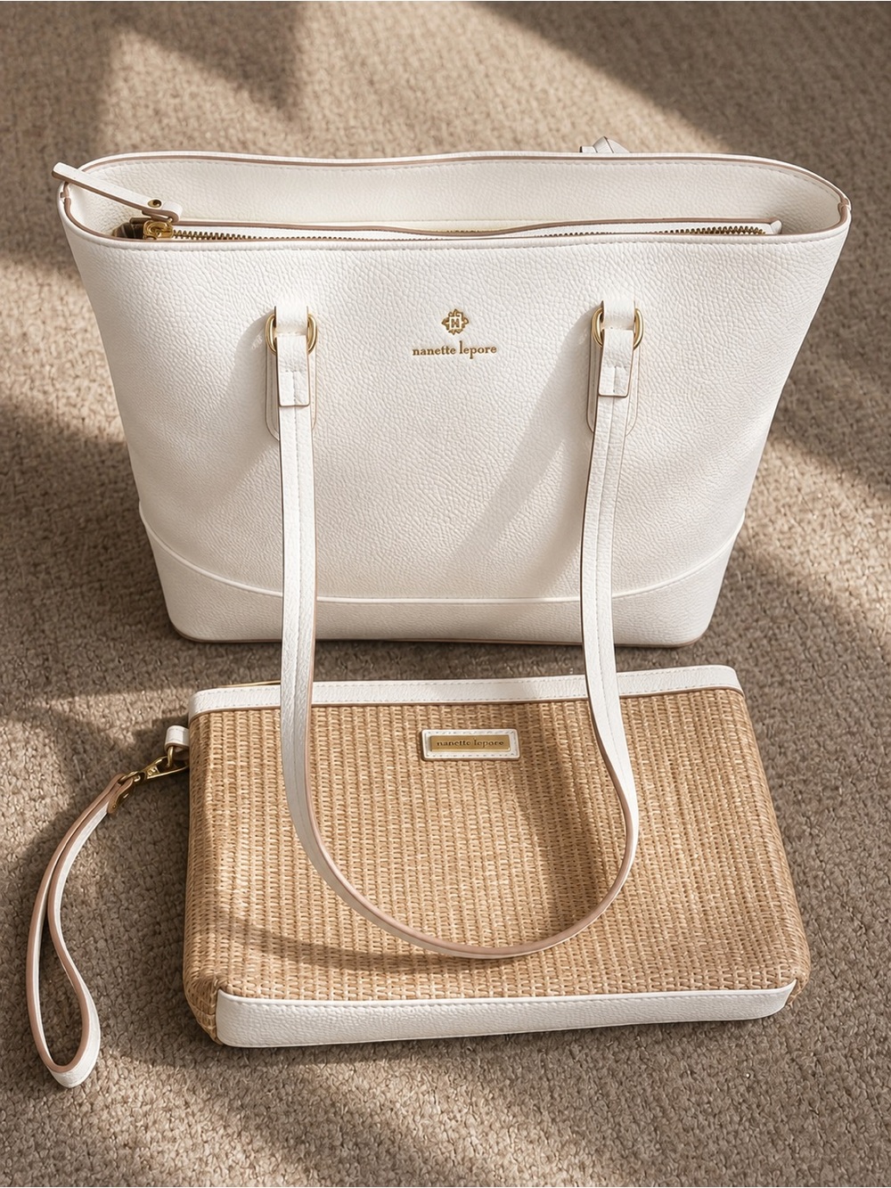 Nanette Lepore Tote and Pouch Set